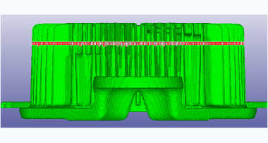Cast-Designer Fastmesh result (in 301,516 elements)