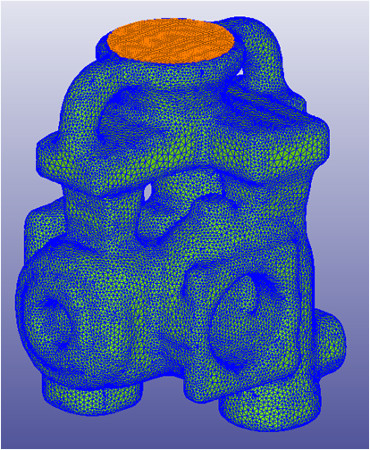 Mesh for Casting and Shell